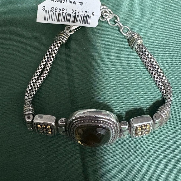 NWT BRIGHTON Czarina Silver Bracelet Gemstone - Picture 3 of 3